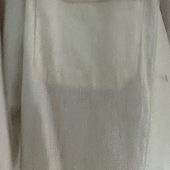 Zara Cream Cropped Button-Front Shirt Jacket - Picture 3 of 3